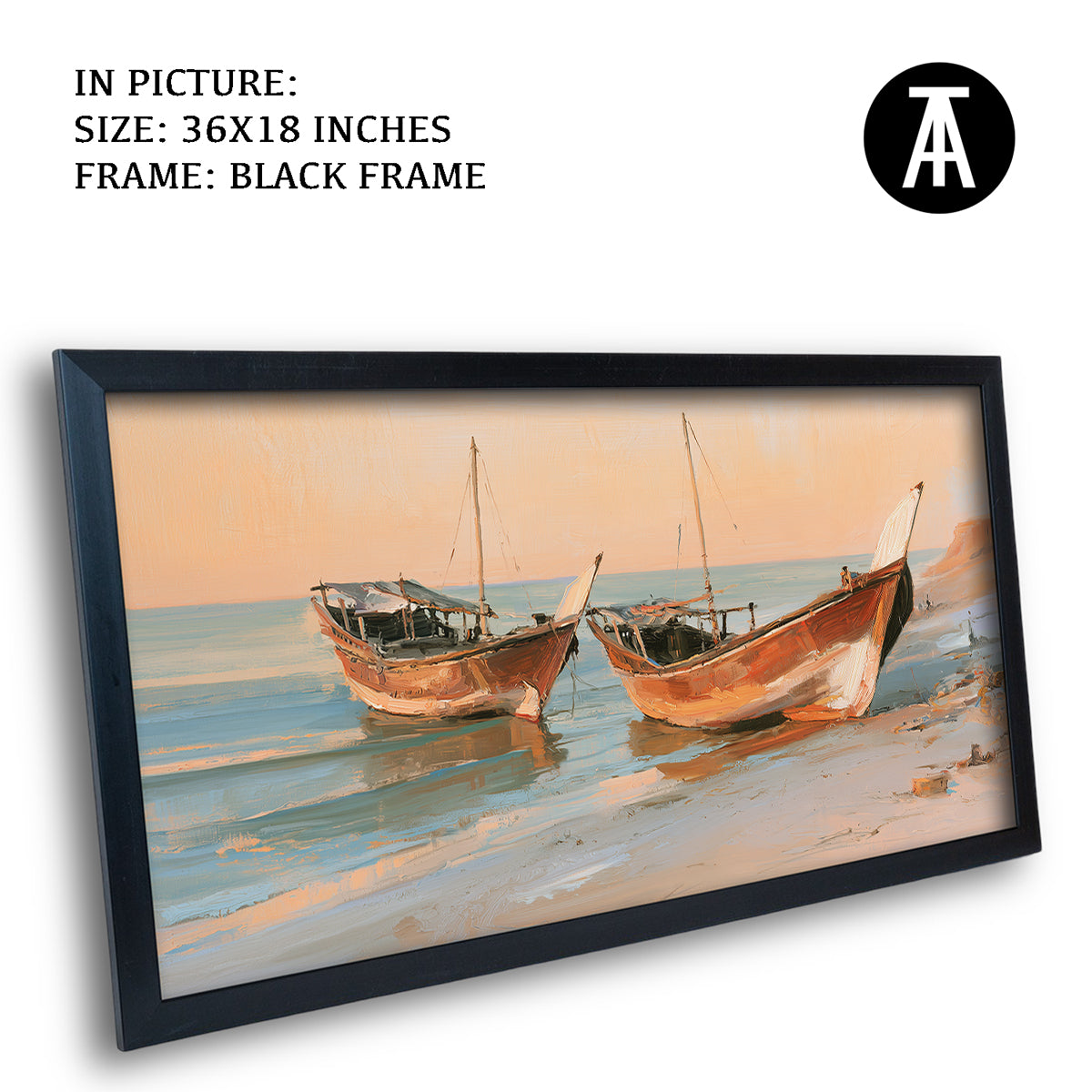 Artwork in Black Frame