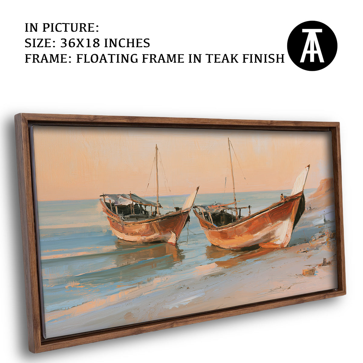 Artwork in Floating Frame