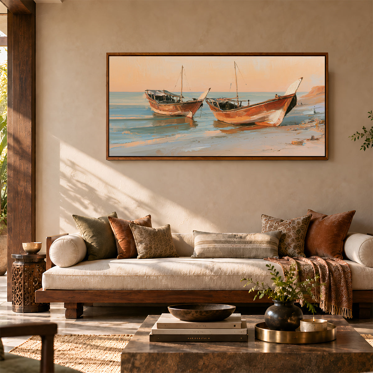 Indian Artwork in a Lifestyle Setting