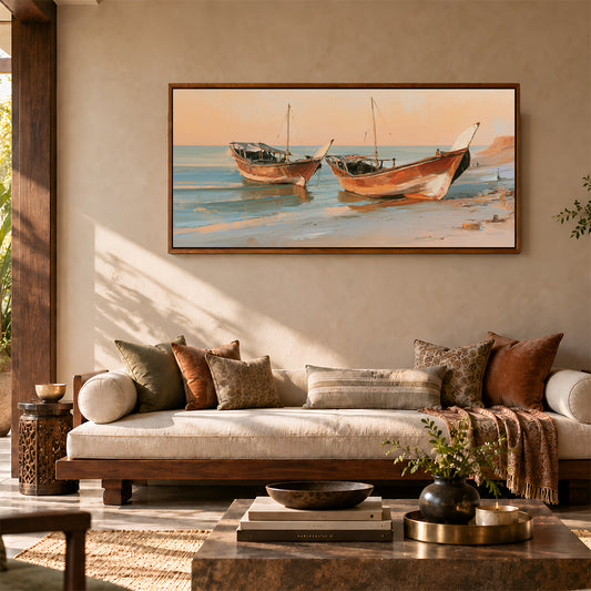 Indian Artwork in a Lifestyle Setting