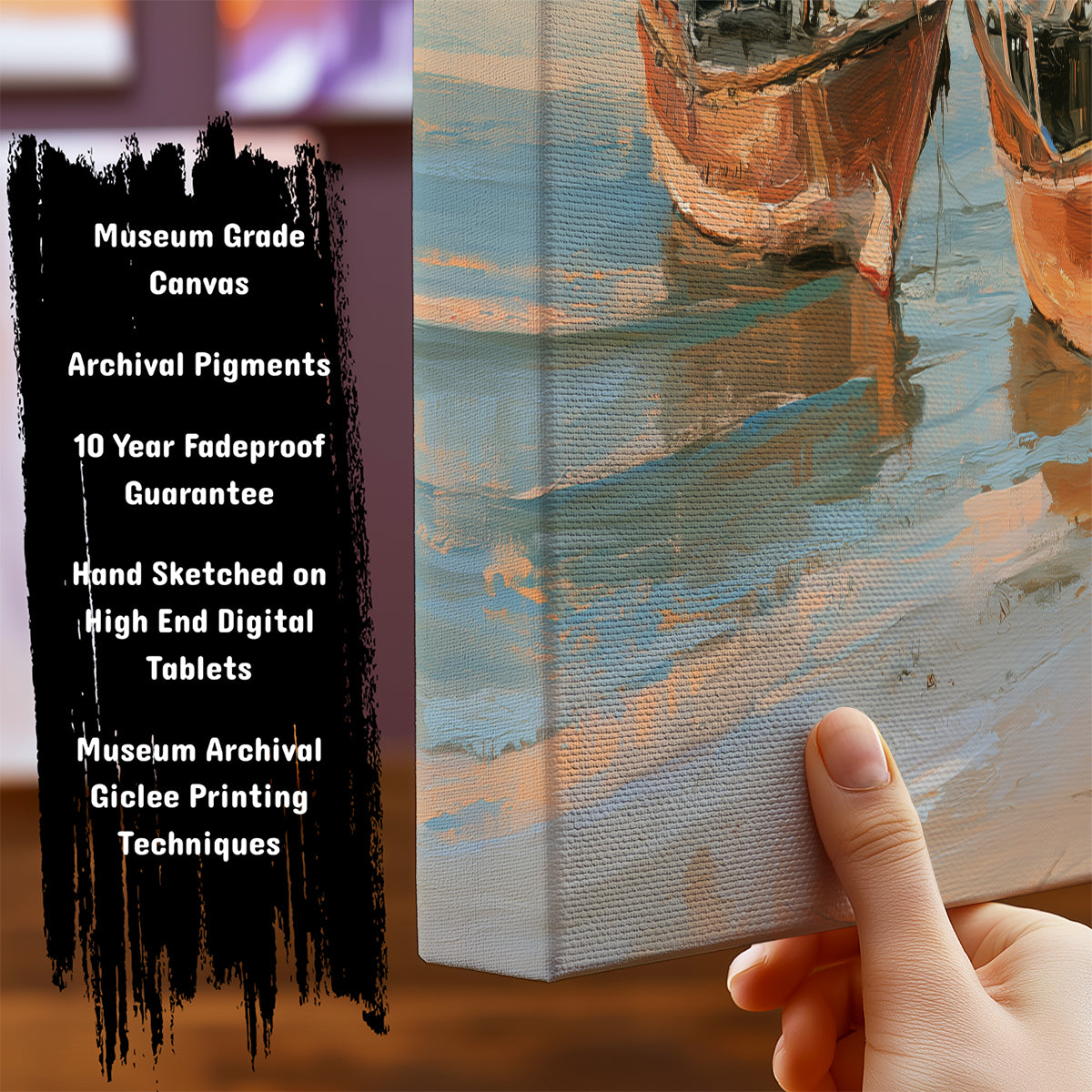 Information about Indian Canvas Art Print