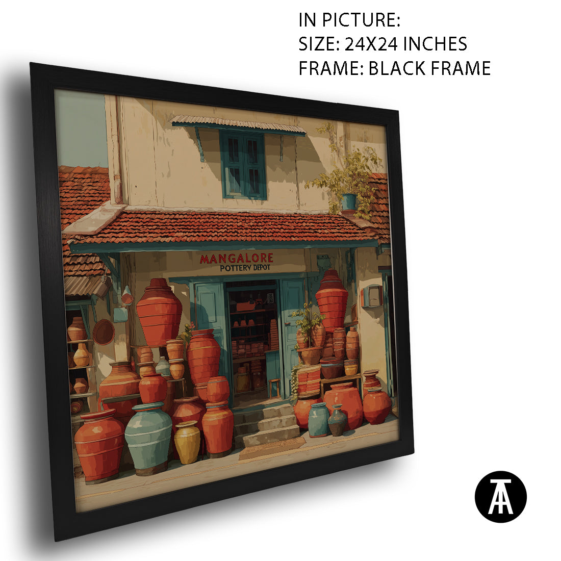 Artwork in Black Frame