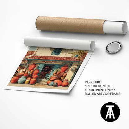 Artwork as Print Only / Rolled Art