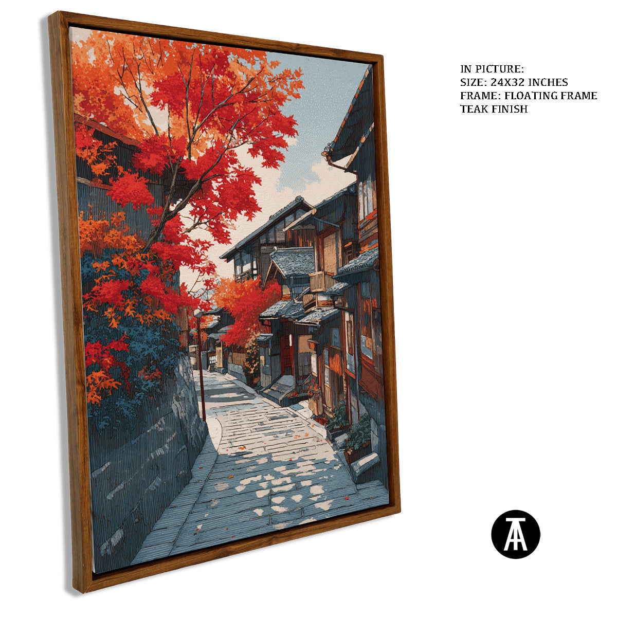 Artwork in Floating Frame