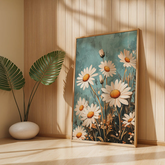 Floral Painting in a Lifestyle Setting