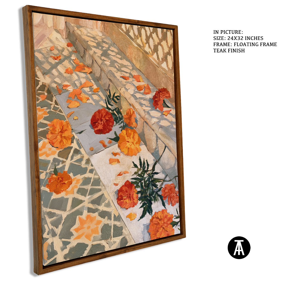 Artwork in Floating Frame