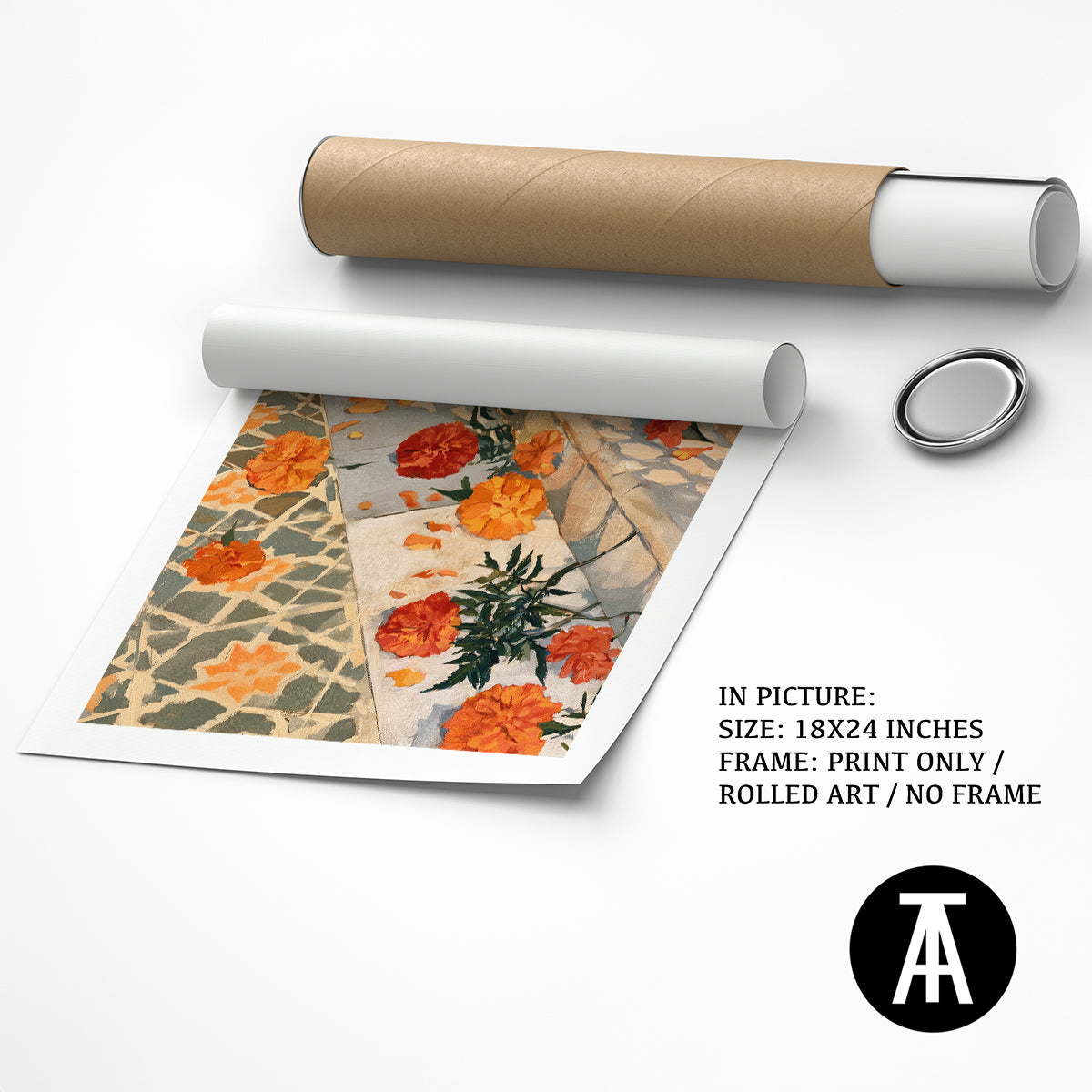 Artwork as Print Only / Rolled Art