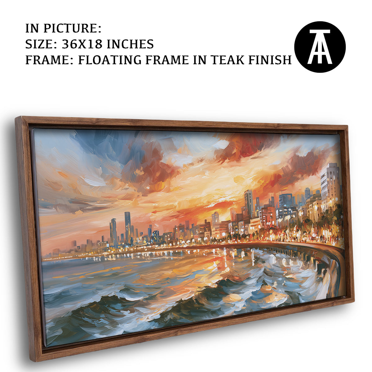Artwork in Floating Frame
