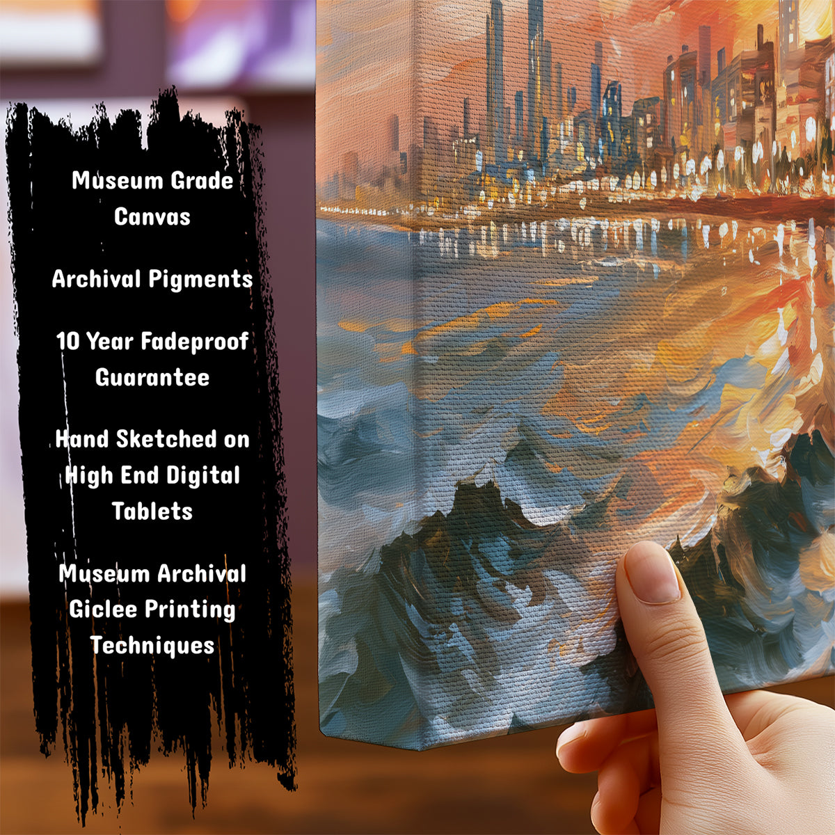 Information about Indian Canvas Art Print