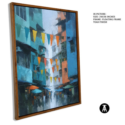 Artwork in Floating Frame