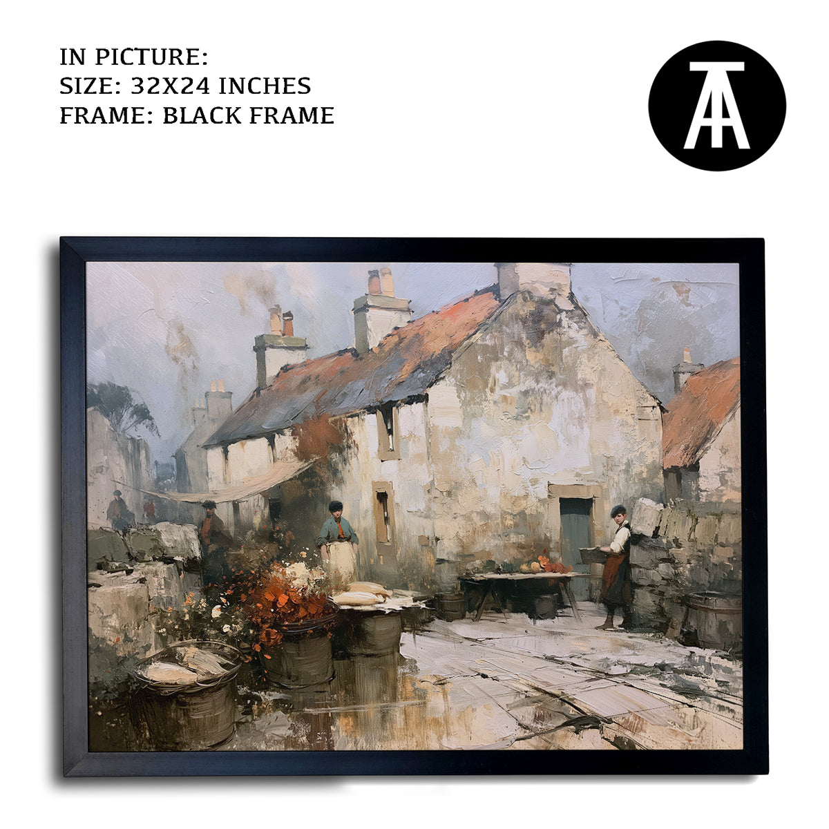 Artwork in Black Frame