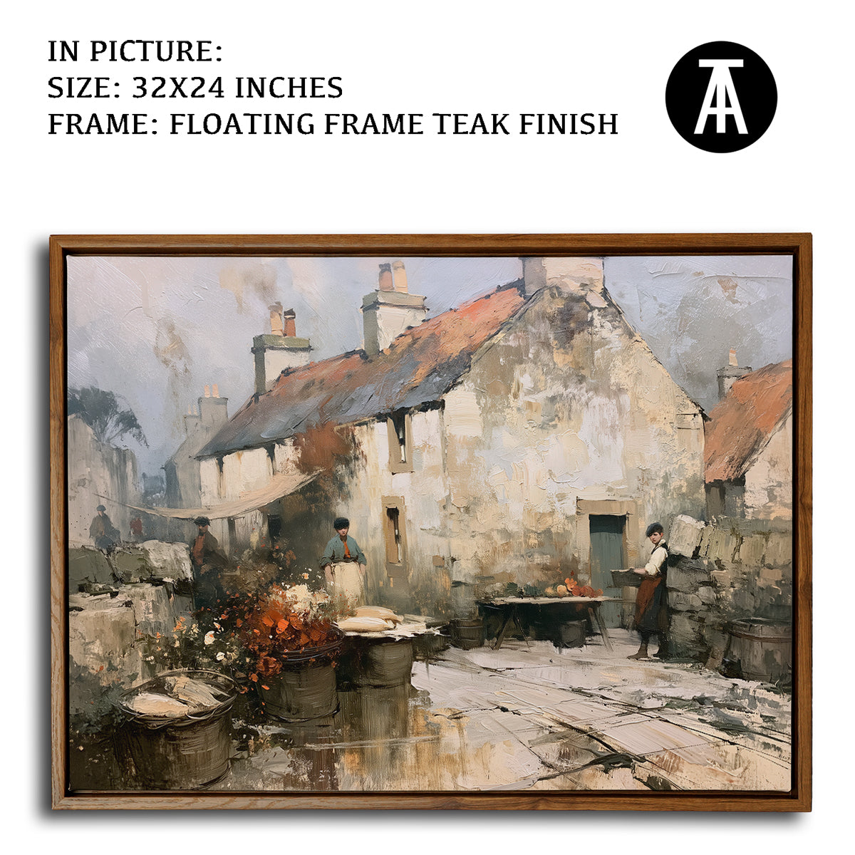 Artwork in Floating Frame