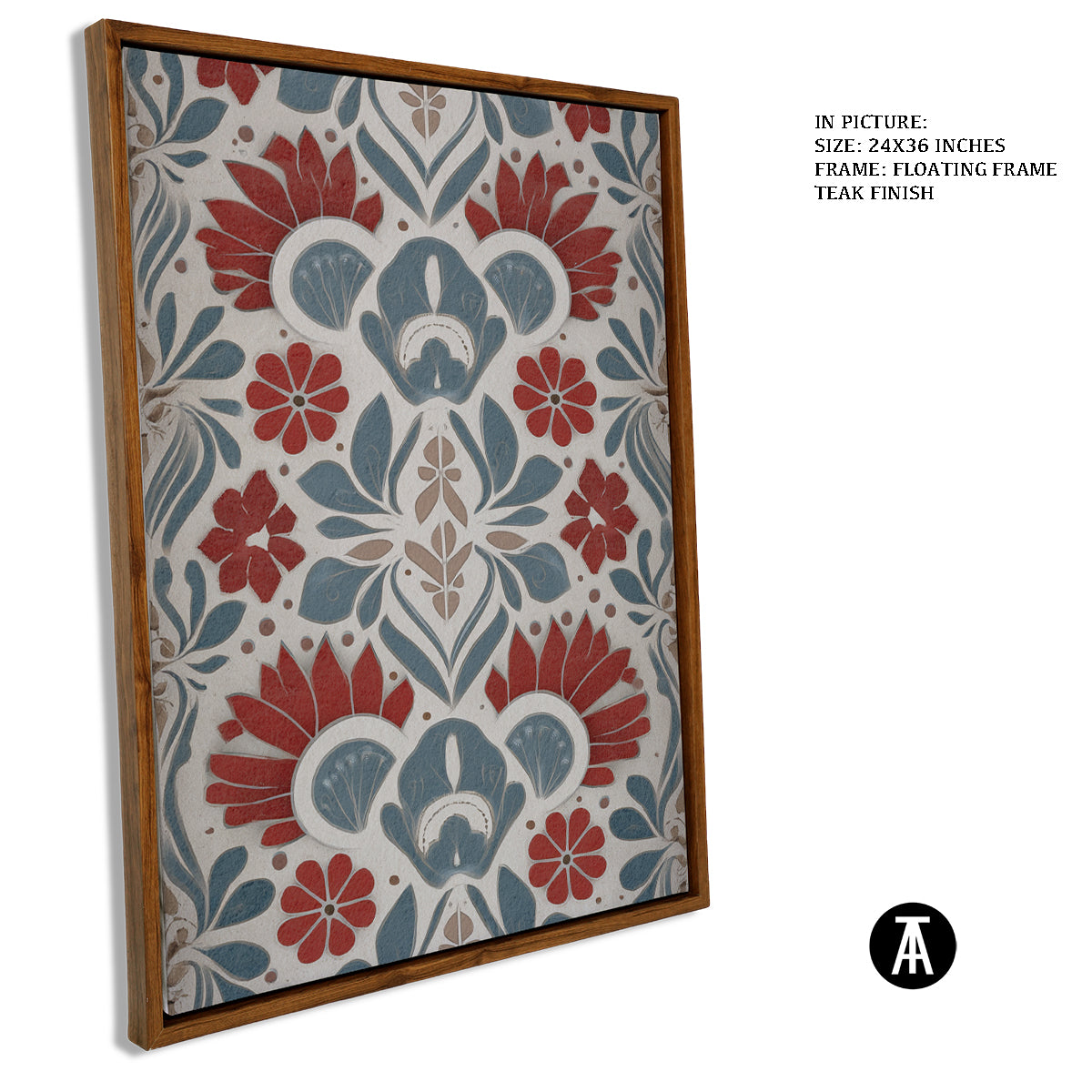 Artwork in Floating Frame