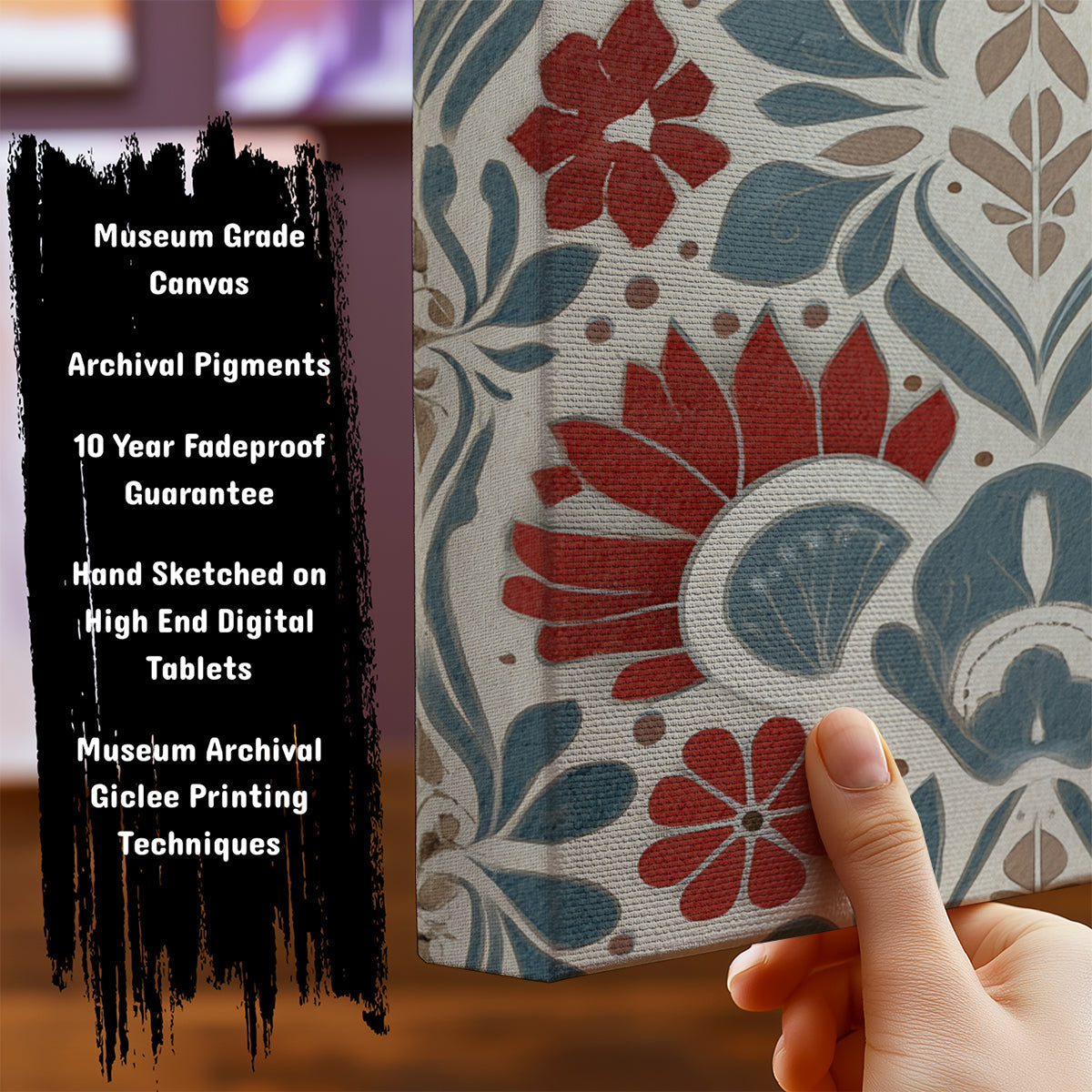 Information about Indian Art Canvas Art Print