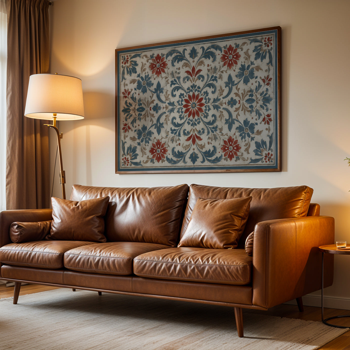 Heritage Indian Painting in a Lifestyle Setting