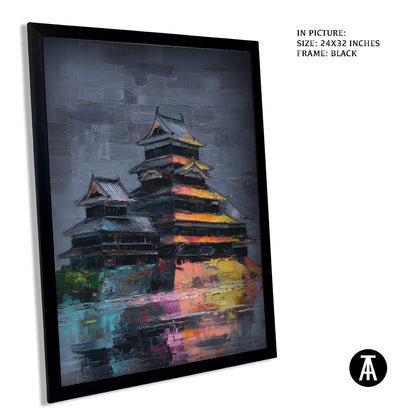 Artwork in Metal Earling Silver Frame