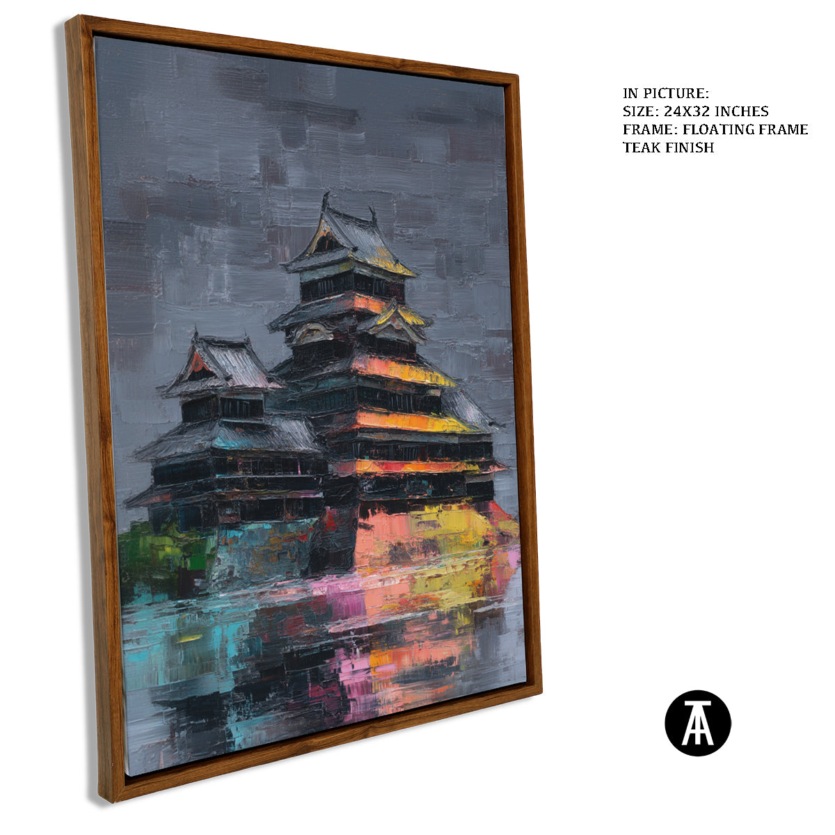 Artwork in Floating Frame