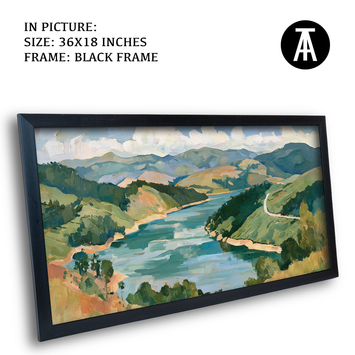 Artwork in Black Frame