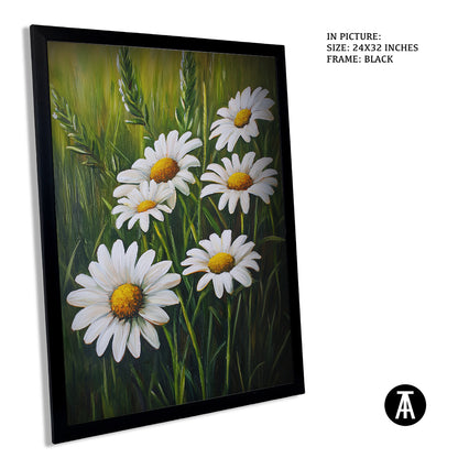 Sample Artwork in Black Frame