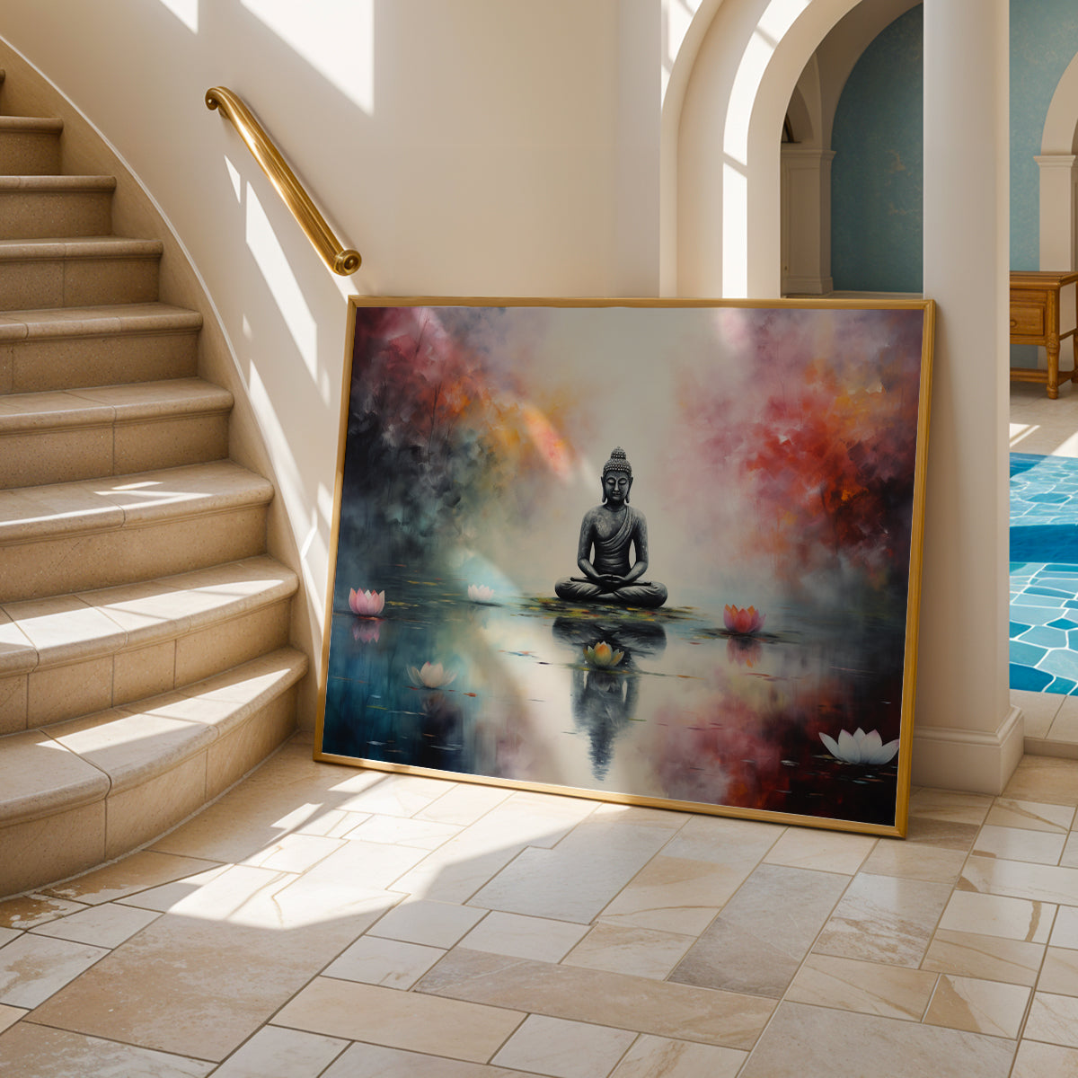 Indian Painting in a Lifestyle Setting