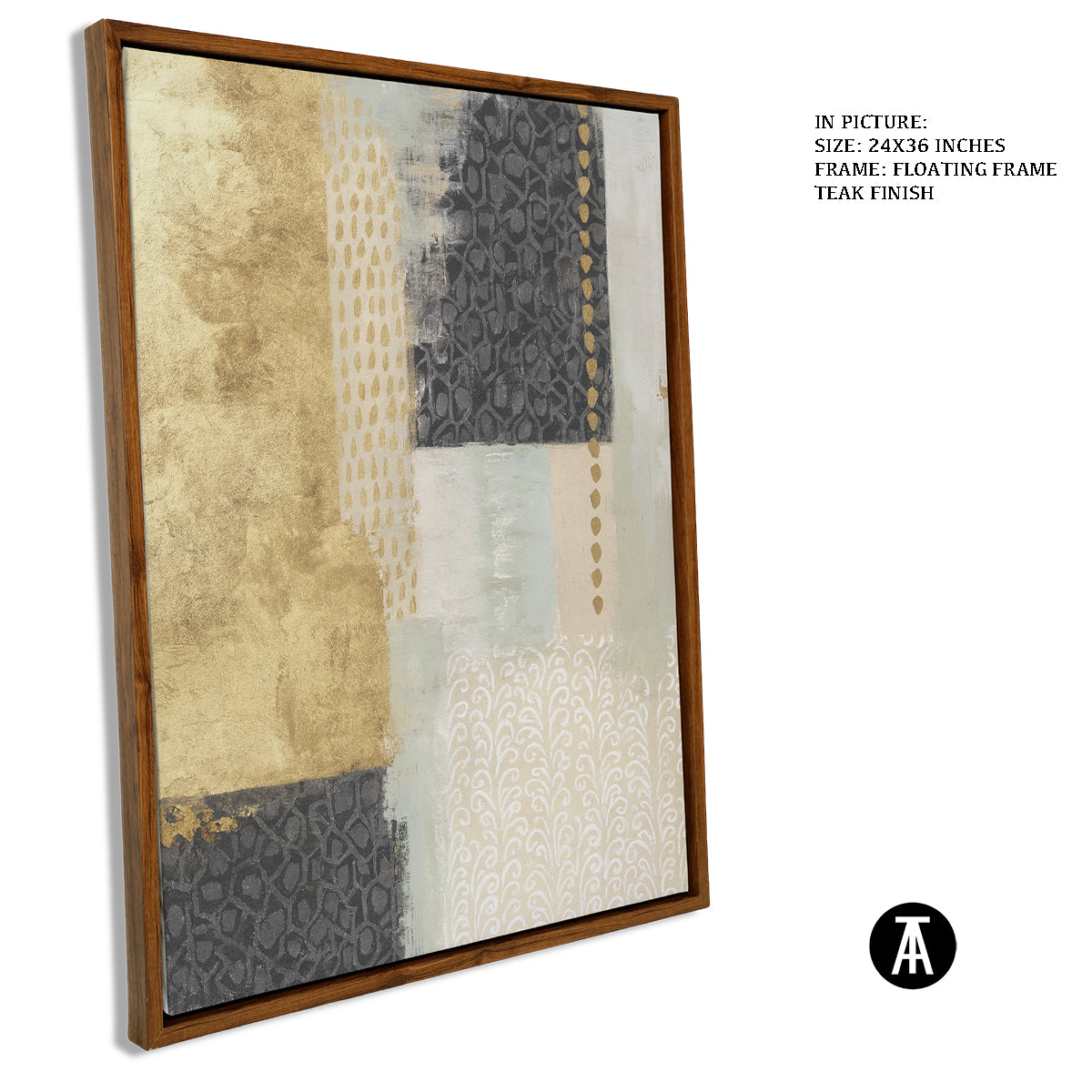 Artwork in Floating Frame