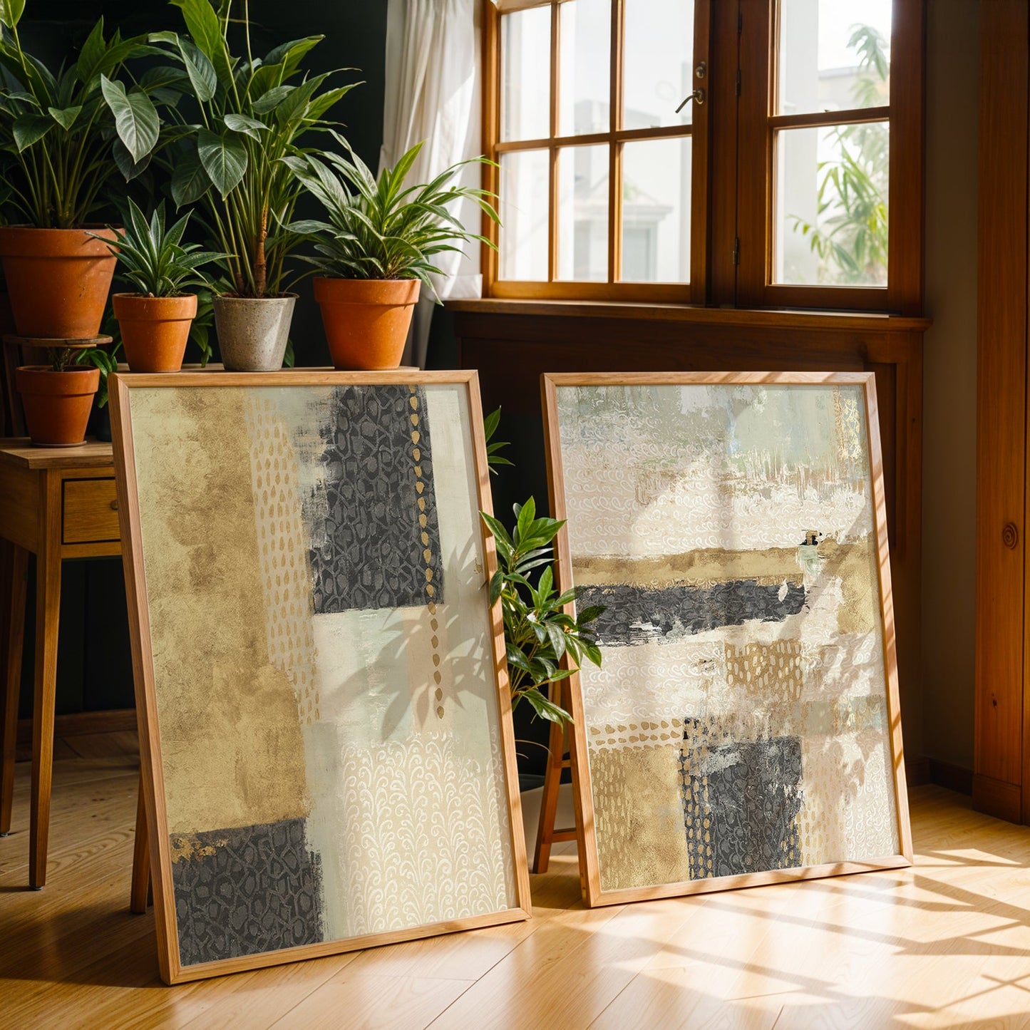 Heritage Indian Painting in a Lifestyle Setting