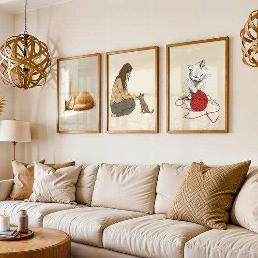 Gallery Wall Set in Lifestyle Setting