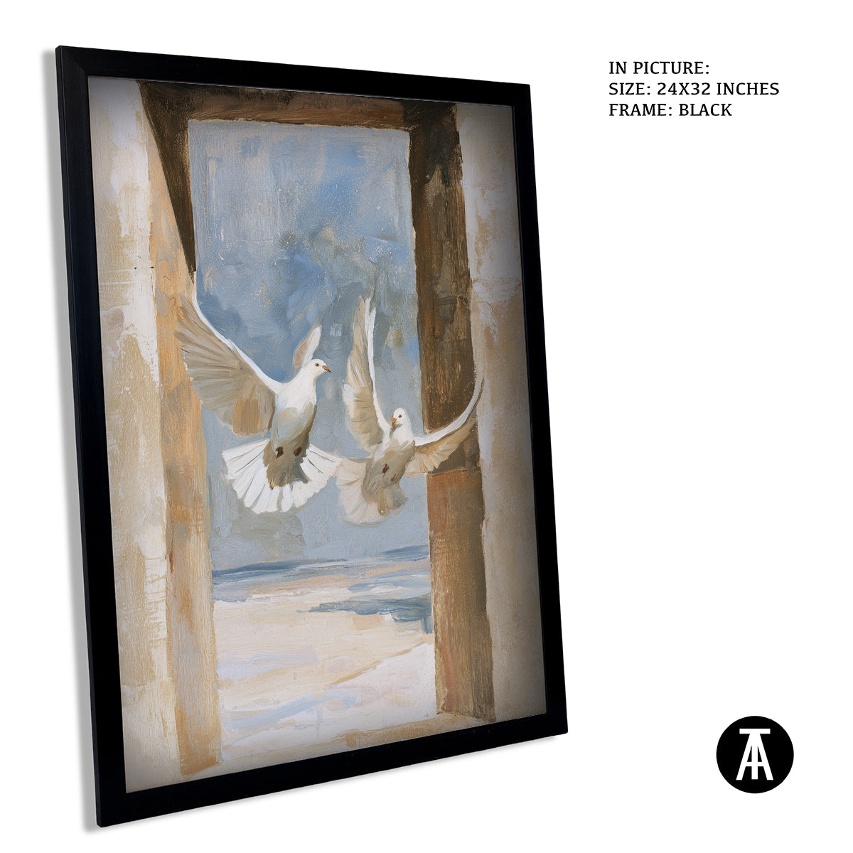 Artwork in Black Frame