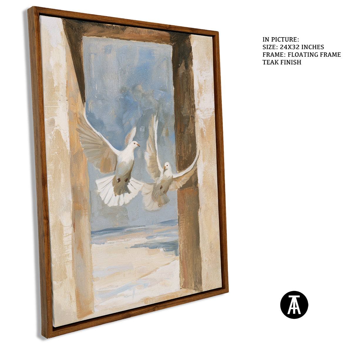 Artwork in Floating Frame