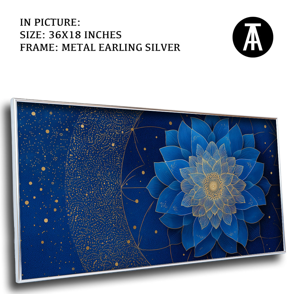 Artwork in Metal Earling Silver Frame