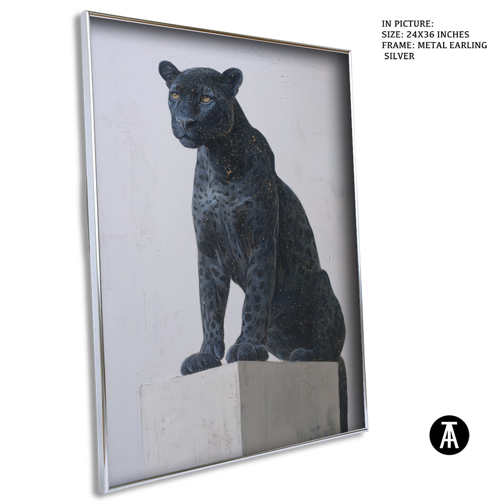 Artwork in Metal Earling Silver Frame