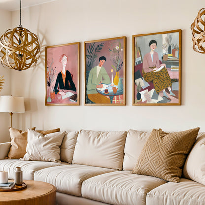 Gallery Wall Set in Lifestyle Setting