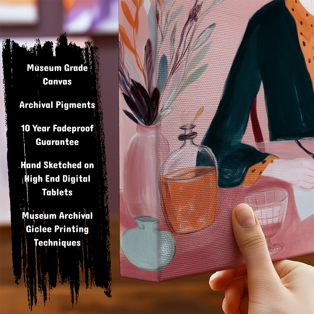 Information on Canvas Art Set of Three