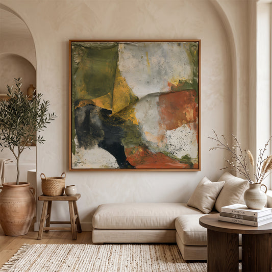 Abstract Art in a Lifestyle Setting