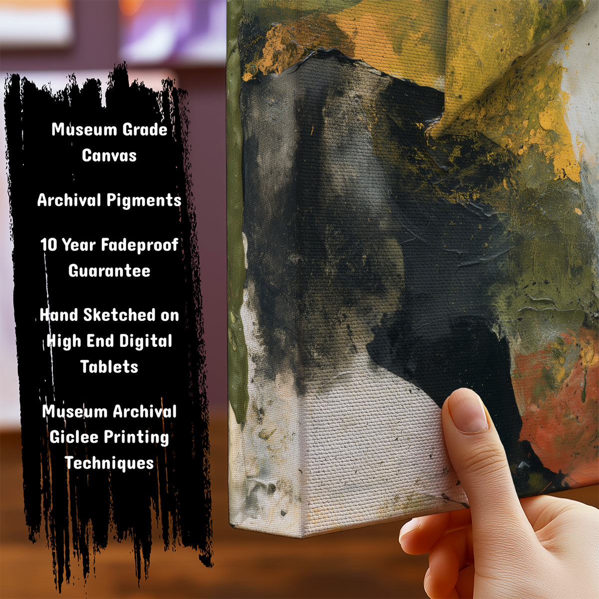 Information about Abstract Art Print