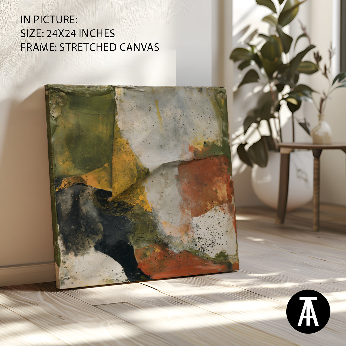Artwork in Stretched Canvas
