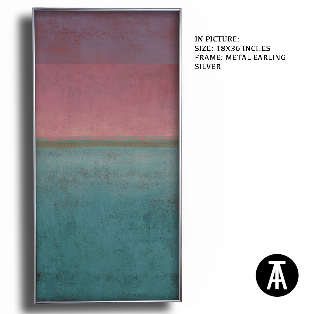 Artwork in Metal Earling Silver Frame