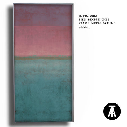 Artwork in Metal Earling Silver Frame