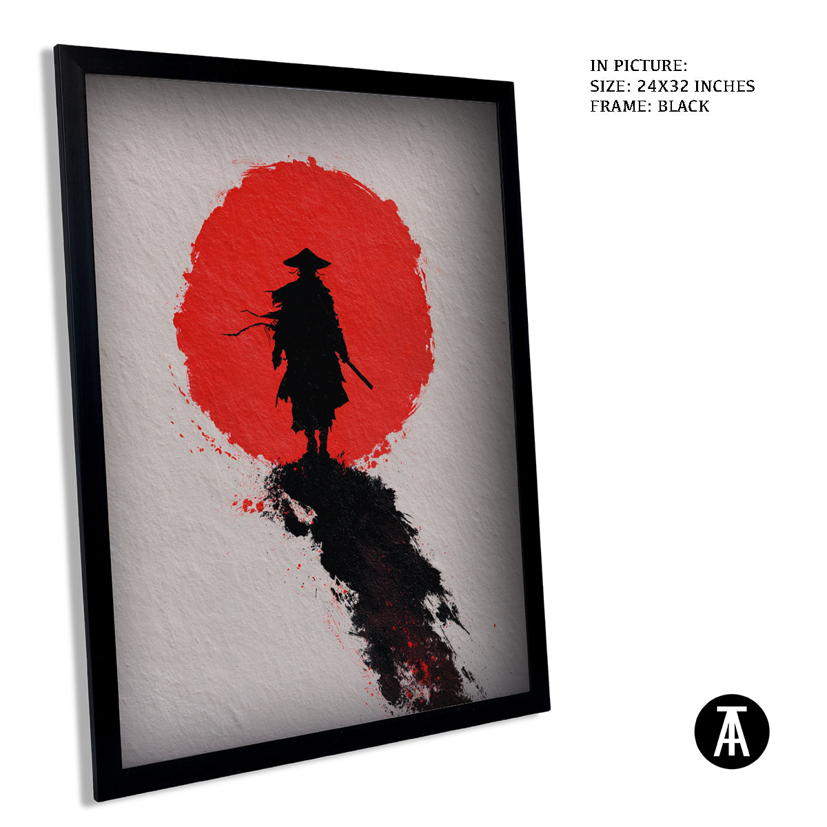 Artwork in Metal Earling Silver Frame