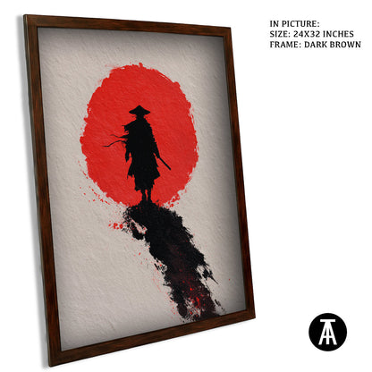 Artwork in Metal Champagne Gold Frame