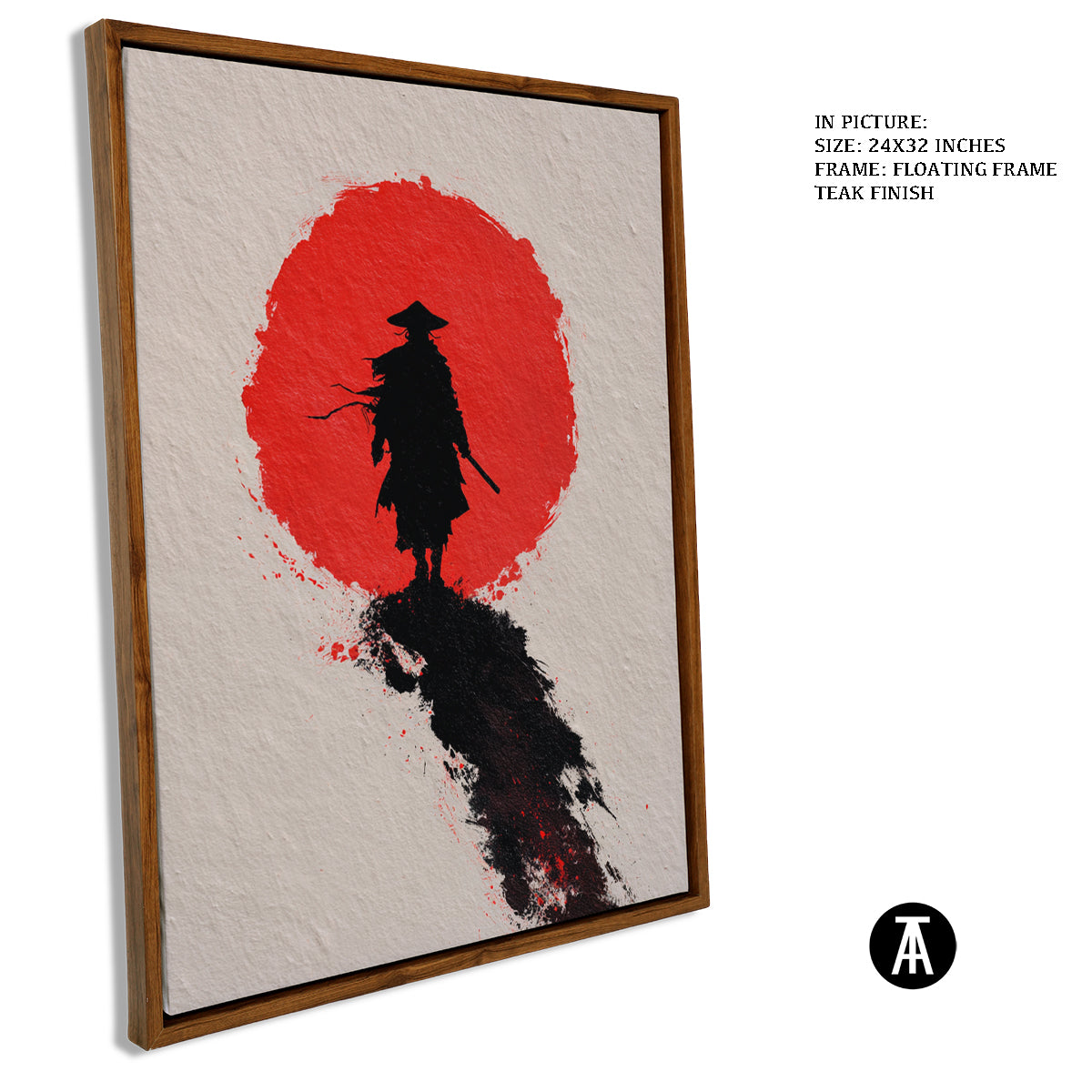 Artwork in Floating Frame