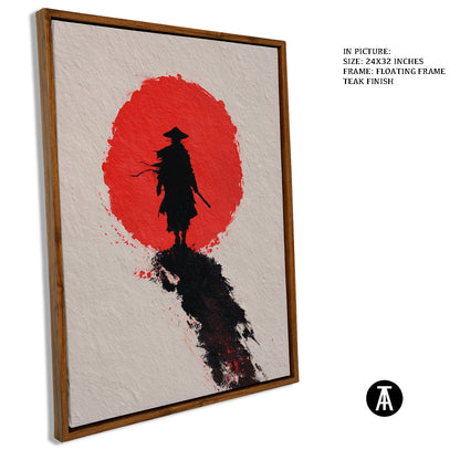 Artwork in Floating Frame