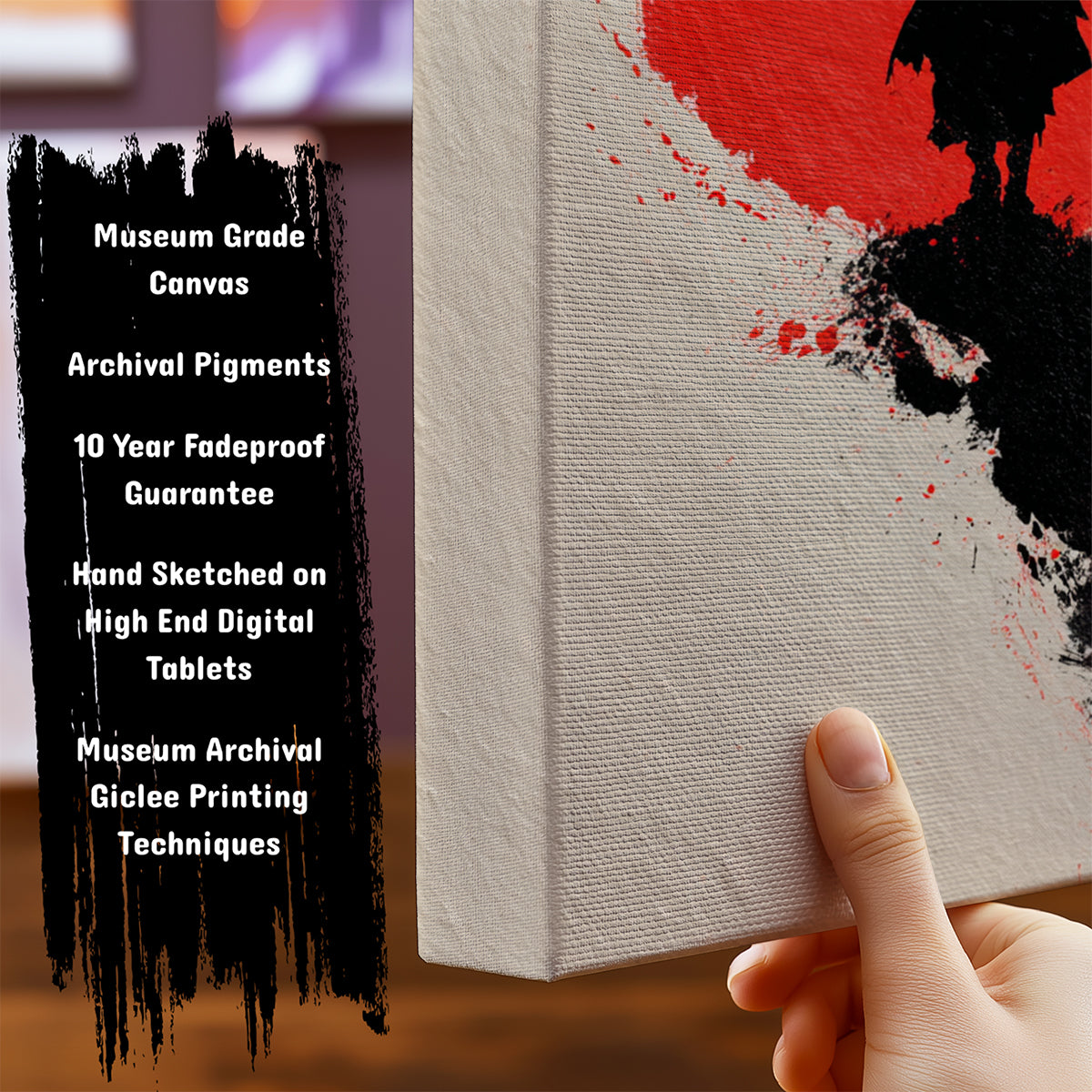 Information about Japanese Canvas Art Print