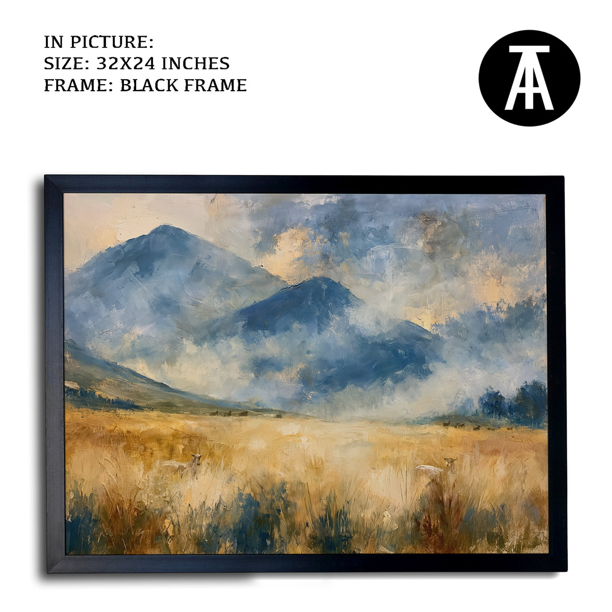 Artwork in Black Frame