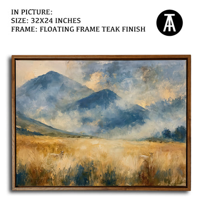 Artwork in Floating Frame