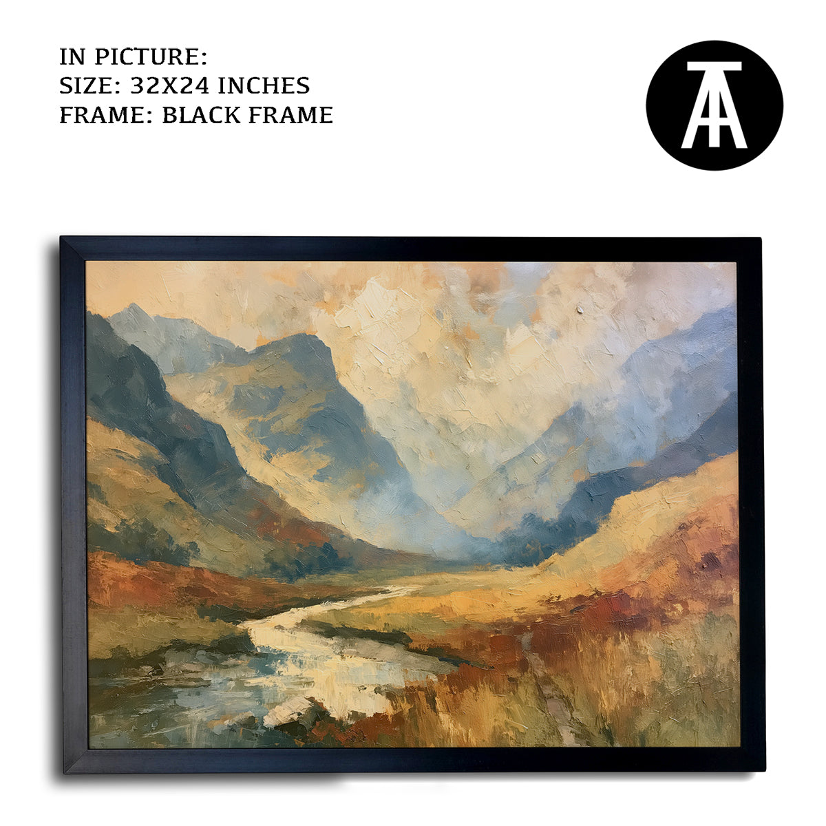 Artwork in Black Frame