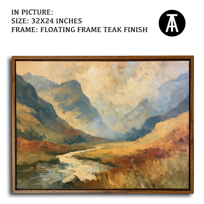Artwork in Floating Frame