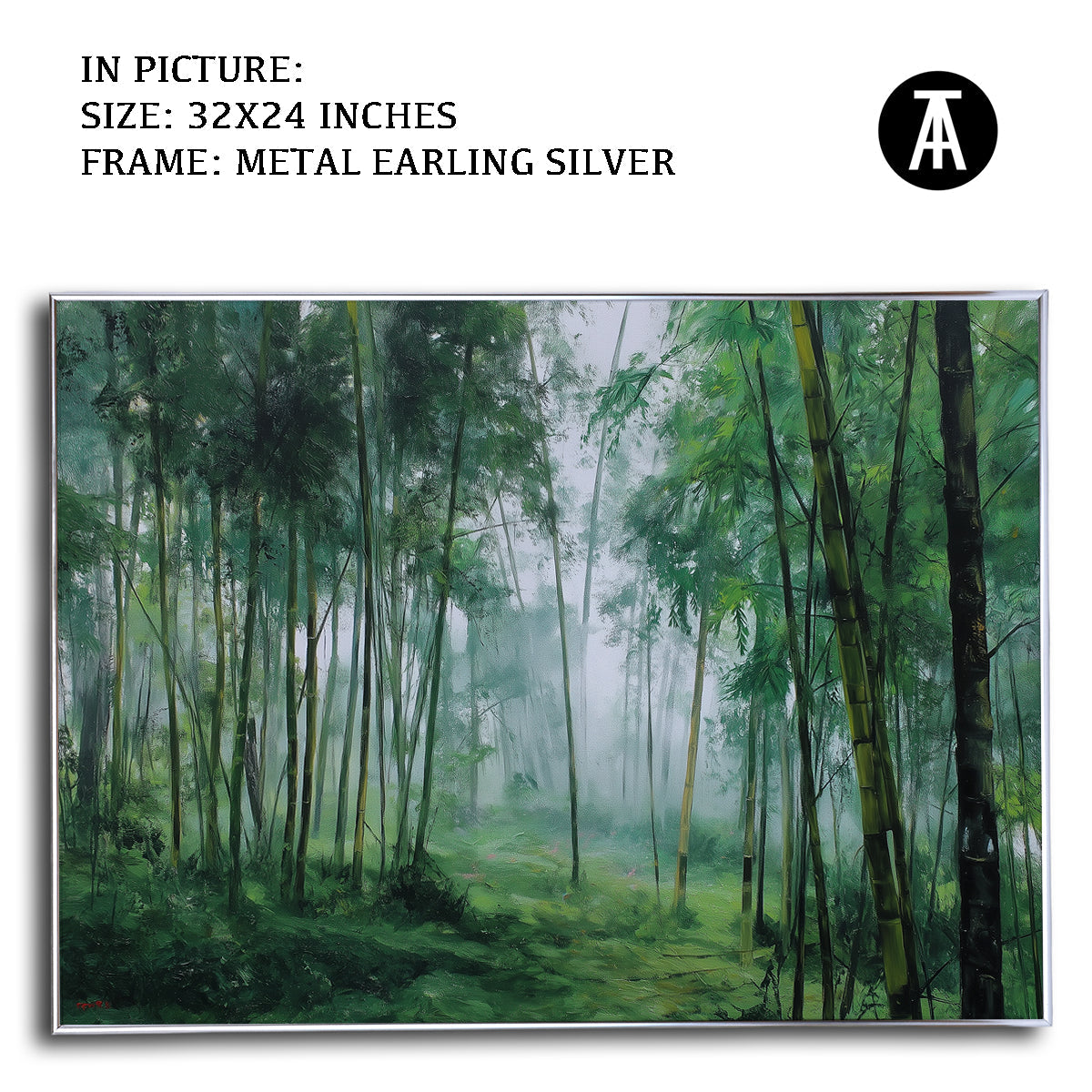 Artwork in Black Frame