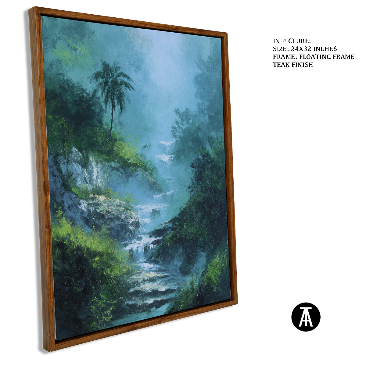 Artwork in Floating Frame