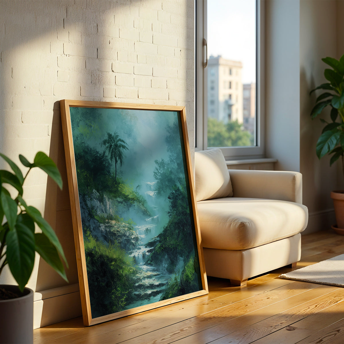 Vaastu Painting in a Lifestyle Setting